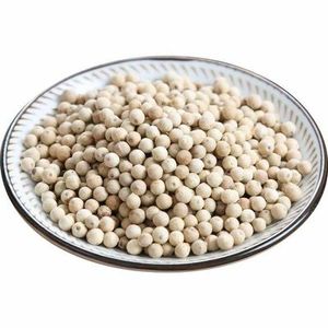 Wholesale Natural In Bulk White Pepper Whole Dried Round Chinese Hainan White Peppercorns