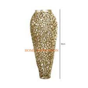 Meilleure vente Vases à fleurs en aluminium faits à la main et au design moderne Pots Vaisselle de luxe de qualité pour les fêtes de mariage ou au restaurant - Product Image 1