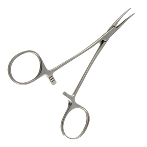 Pince hémostatique courbée dentelée en acier inoxydable pour moustiques Source d'alimentation manuelle à bas prix - Product Image 4