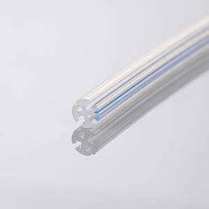 Système de drainage fermé sans hub, canne de drainage canack RFD, en silicone médical jetable, transparent, certifié CE, cannelé - Product Image 5