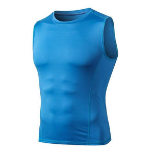 OEM Custom <b>Men's</b> Gym <b>Vest</b> New Design Wholesale Bodybuilding Stringer Tank Top 100% Cotton <b>Compression</b> Feature - Product Image 1