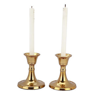 Candelero de metal de 2 piezas con acabado dorado de calidad superior, la mejor decoración para el hogar y la Oficina, nuevo producto - Product Image 3