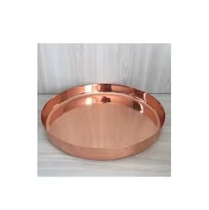 Plateau de fruits pour la cuisine à domicile plateau de table en cuivre pour collations Offre Spéciale meilleur produit plateau en cuivre nouveau produit - Product Image 6