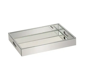Plateau de service en aluminium pour fruits secs Plateau à collation artisanal pour mariages, restaurants Plateau décoratif de luxe - Product Image 4