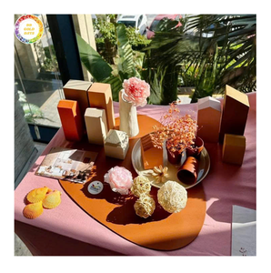 Décoration de Noël en feutre fait à la main ornements arbre de père Noël décor bonhomme de neige renne et cadeaux pour la décoration de la maison de vacances - Product Image 1