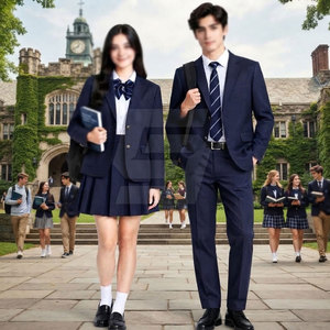 Ropa universitaria moderna para hombre y mujer, uniforme formal para estudiantes, tela de calidad, proveedor mayorista de ropa personalizada - Product Image 3