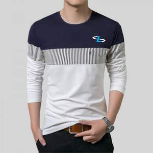 Camiseta de algodón 100% con logotipo personalizado de alta calidad del fabricante para hombre de peso pesado 240 gramos patrón sólido - Product Image 5