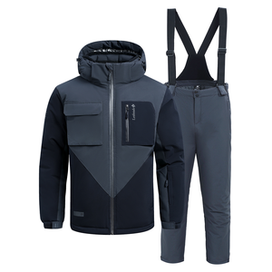 Nuevo traje de esquí de invierno para hombre, ropa deportiva impermeable para exteriores, chaqueta de snowboard, pantalones para adultos, esquí, snowboard - Product Image 6