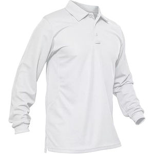 Custom Logo <b>Men's</b> Casual for Polo <b>Shirt</b> 100% Cotton <b>Stripe</b> Design Dropped Shoulders Full <b>Sleeves</b> Sides Oversized Breathable - Product Image 1
