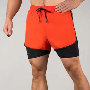 Shorts de sport pour hommes Shorts d'entraînement essentiels Conçus pour le fitness, la salle de sport, l'entraînement sportif et l'exercice avec un confort léger et respirant - Product Image 3