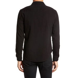 Trendy Anti-Wrinkle Breathable Denim <b>Shirt</b> for <b>Men</b> with Button Closure Classic Wash 100% Cotton Handmade <b>Western</b> Outfit - Product Image 3