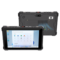 Tablet Tangguh 10.1 inci Win I7 16G 256G SSD 5G Win11 Tablet Win IP68 Kustom 5G LTE Pemindai RTK