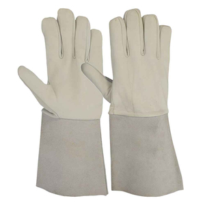 Gants de soudage pour hommes résistants à la chaleur Protection de la sécurité industrielle OEM Gants de travail ignifuges en vrac - Product Image 2