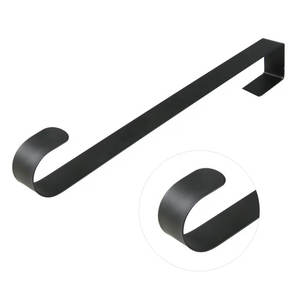 Colgador de Metal Negro para Coronas con Acabado Ecológico para Decoración Navideña de Puerta Principal - Proveedor Directo - Product Image 1