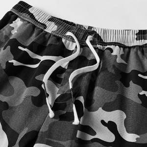 Personalizado de secado rápido transpirable elástico Spandex poliéster Cargo ropa de hombre de talla grande pantalones cortos de hombre de estilo callejero - Product Image 3