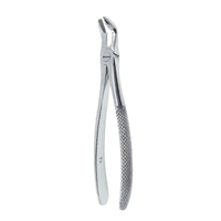 Vente en gros de pinces d'extraction dentaire en acier inoxydable No.79A finition miroir Instruments chirurgicaux à motif anglais personnalisables OEM