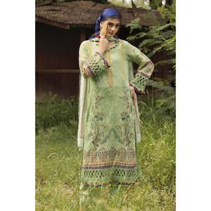 Conjunto de Traje de 3 Piezas Estampado para Mujer con Dupatta SD-52156 - Product Image 2