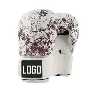 Gants de boxe en cuir véritable confortables, durables, multicolores, personnalisables avec votre propre marque, pour la boxe professionnelle et l'entraînement - Product Image 3