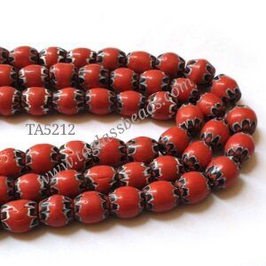 Perles de verre en cristal Chevron de petite taille de qualité supérieure vénitienne antique pour la fabrication de bijoux à bas prix auprès de l'exportateur indien - Product Image 3