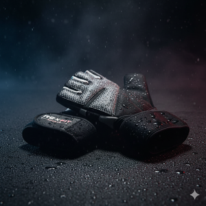 Gants de sport tendance à demi-doigts avec support de poignet, respirants, pour homme et femme, pour la musculation - Product Image 2