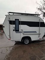 Mini-caravane tout-terrain en aluminium pas chère pour le camping en plein air, caravane mobile à vendre aux États-Unis et en Europe