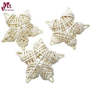 Juguete de paja de estrella de ratán tejido al por mayor, artesanías de mimbre, Bola de hierba de agua, juguete para mascotas, calabaza, tejido de agua, Bola de ratán, artesanía multicolor - Product Image 4