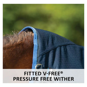 พรมปูพื้นม้ากันน้ำพร้อมสายรัดและหัวเข็มขัดแบบปรับแต่งได้ทันสมัยพรมแบบพับได้สำหรับฤดูหนาว - Product Image 3