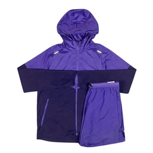 Conjunto Deportivo Personalizado de Invierno con Estampado Digital, Chaqueta con Cierre y Pantalones Deportivos con Bloques de Color, Poliéster/Algodón, Cortavientos - Product Image 6