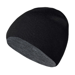 Nouveau dernier Design respirant couleurs unies Jacquard Beanie Caps à vendre en gros de haute qualité hiver tricoté Beanie Caps 2026 - Product Image 1