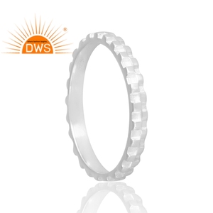 Increíble diseño 925 anillo de banda de plata esterlina para mujer diseños personalizados joyería para mujer regalo para ella. - Product Image 2