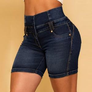 Nouveau Denim femmes shorts décontracté adoucissant dames jean pantalon Shorts pour femmes vente chaude de haute qualité 2025 jean Shorts - Product Image 3
