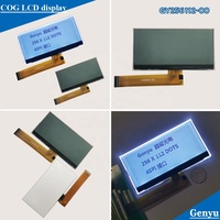 IG-pantalla LCD gráfica monocromática, CD de tamaño 256x112 og raphic 14Pin PC 2C nterface 256X112 OTS serial