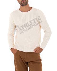 สเวตเตอร์คอกลมสำหรับผู้ชายเสื้อสเวตเตอร์ระบายอากาศได้ดีปรับแต่งขนาดได้2023ดีไซน์ไม่ซ้ำใคร - Product Image 6