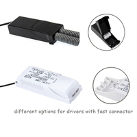 Downlight LED COB Commercial Anti-éblouissement IP44 Blanc Orientable à 360 Degrés Encastré Dimmable 8W Moderne CRI Élevé 90