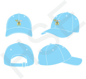 Gorra de Béisbol Bordada Personalizada Multicolor con Correa Ajustable - Product Image 4