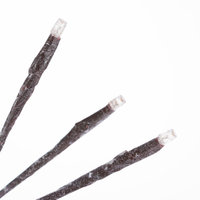 Arbre de Noël en métal à éclairage LED de couleur or avec finition naturelle Idéal pour une utilisation intérieure et une décoration festive