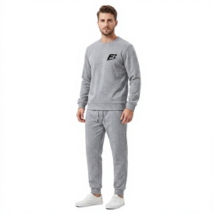 Conjuntos de Chándales de Forro Polar Personalizados para Hombre al por Mayor, Sudadera con Cremallera y Pantalones Jogger, Ropa Deportiva, Fabricación OEM de Marca Privada B2B - Product Image 2