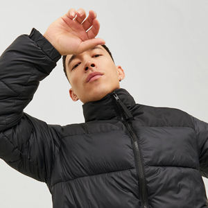 Wholesale Customized Thin Puffer <b>Jacket</b> for Men High Quality Light Weight Winter High Street Design Professional Logo Printing - Product Image 4