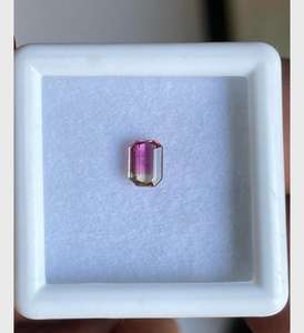 NATURAL FACETED LOOSE BIO <b>COLOUR</b> TOURMALINE <b>STONE</b>. - Product Image 2