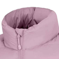 Blouson d'hiver matelassé respirant en peau de mouton véritable pour femme, grande taille, avec fermeture éclair, couleur unie, haute qualité