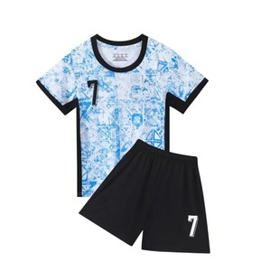 Parent-enfant costume de sport pour enfants garçon fille Portugues Fans chemise vêtements d'entraînement jeux rugby football uniforme hommes enfants ensembles - Product Image 1