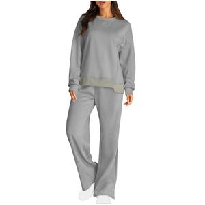 Ropa Casual Personalizada para Mujer, Sudadera con Capucha Extra Grande y Pantalones Deportivos, Conjunto de Joggers, Fabricantes OEM, Sudadera Gruesa - Product Image 3