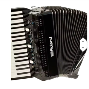 Fisarmonica Digitale V-Accordion FR-4x BK Nera, Tastiera Tipo Pianoforte, 120 Tasti Base, 128 Toni - Bestseller - Product Image 1