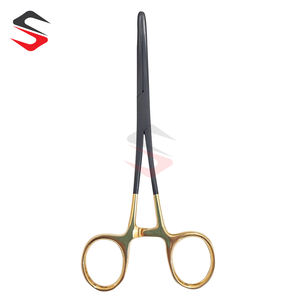 Stainless Steel High Quality Custom Logo <b>Surgical</b> Hemostat Peon Rochester Curved Straight Forceps Medical <b>Instrument</b> - Product Image 6