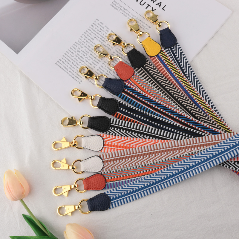 Versatile Colorful Replacement Bag Straps Modified