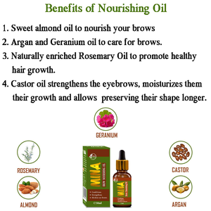 Aceite de ricino Vegano para crecimiento de cejas, 30ml, aceite nutritivo avanzado para cejas, OEM, Etiqueta Privada, potenciador de cejas, mejor precio - Product Image 5