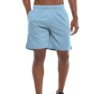 Light Blue Color Competitive Price OEM Service Rugby Short Manufacturer In Stock Personalized Anti-Shrink Low Price Rugby Shorts