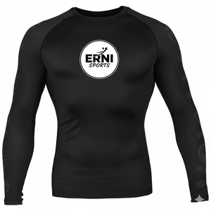 Camiseta Deportiva de Manga Larga para Hombre, de Secado Rápido, Tejido Grueso de Poliéster, Transpirable, Absorbe la Humedad, 3D, para Entrenamiento Físico, Running y Deportes - Product Image 2