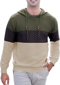 เสื้อฮู้ดดี้ผู้ชายผ้าฝ้ายคุณภาพสูง 100% สำหรับฤดูหนาวในยุโรป ระบายอากาศได้ดี ทรงโอเวอร์ไซส์ หนานุ่ม บุซับใน สามารถปรับแต่งได้ - Product Image 4