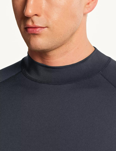 T-shirt à manches longues en latex à séchage rapide pour homme, haut de sport fitness, ajusté, pour entraînement de basketball, automne-hiver, course professionnelle - Product Image 6
